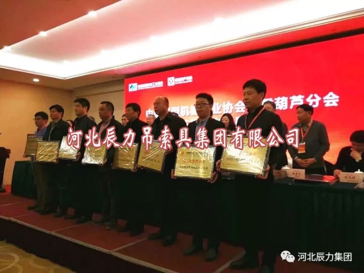 辰力集團被評為***配套件企業